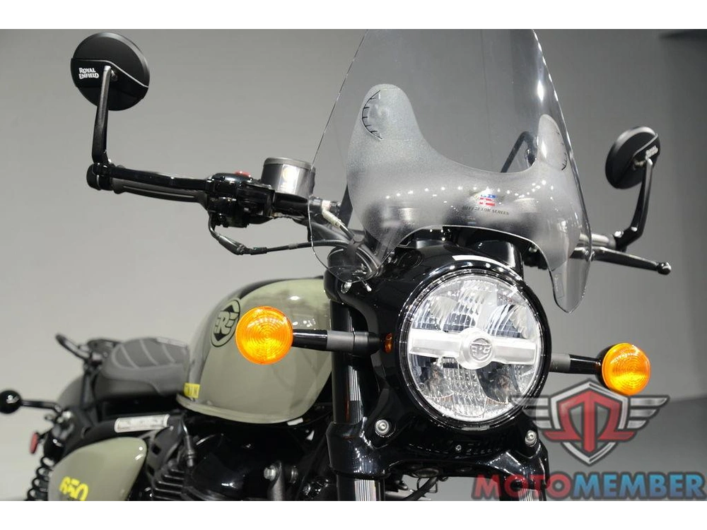 2024 Royal Enfield Shotgun 650 Drill Green alt