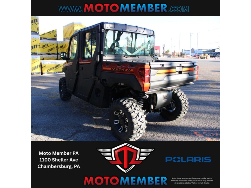 2026 Polaris Ranger Crew Xp 1000 Northstar Edition Ultimate Orange Rust alt