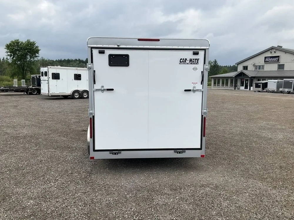 2025 Car Mate Trailers 7x16 Plus V-nose Avalanche Hd Cargo Trailer alt