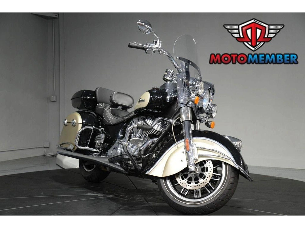 2022 Indian Motorcycle Springfield® Black Metallic/dirt Track Tan alt