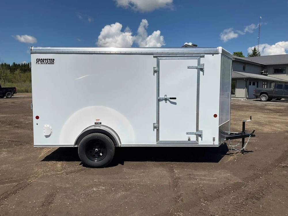 2025 Car Mate Trailers 6x12 Plus V-nose Liberty Sport Cargo Trailer alt