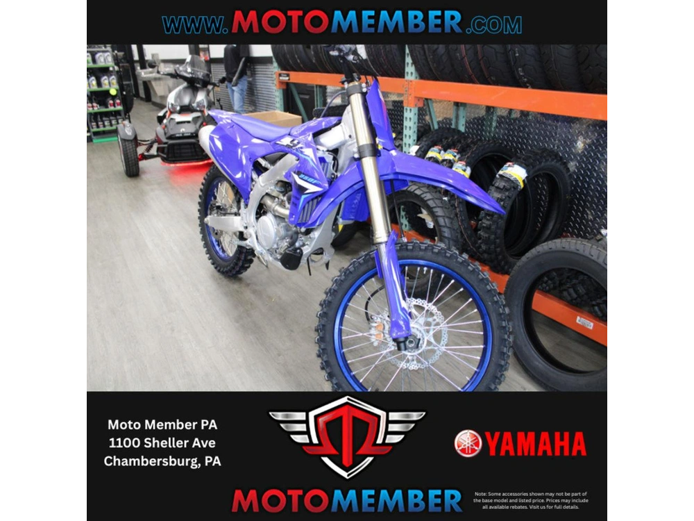 2026 Yamaha Yz250f Team Yamaha Blue alt
