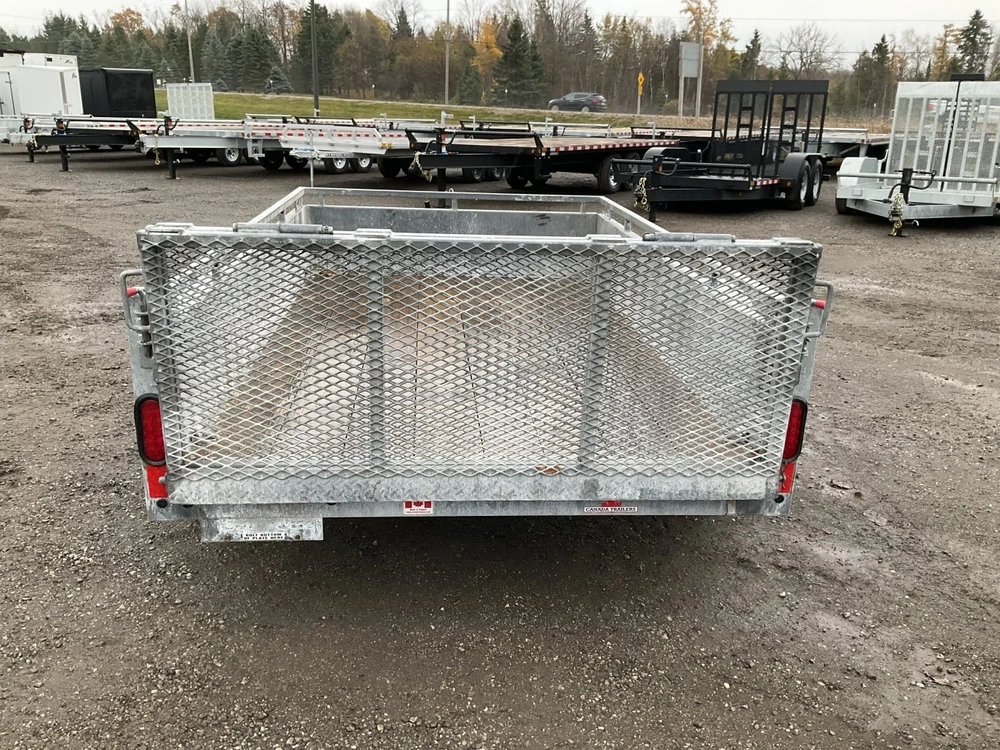 2024 Canada Trailers 5x8 Galvanized Utility Trailer alt