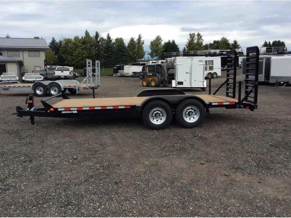 2026 Canada Trailers 82x18 7 Ton Equipment Trailer alt