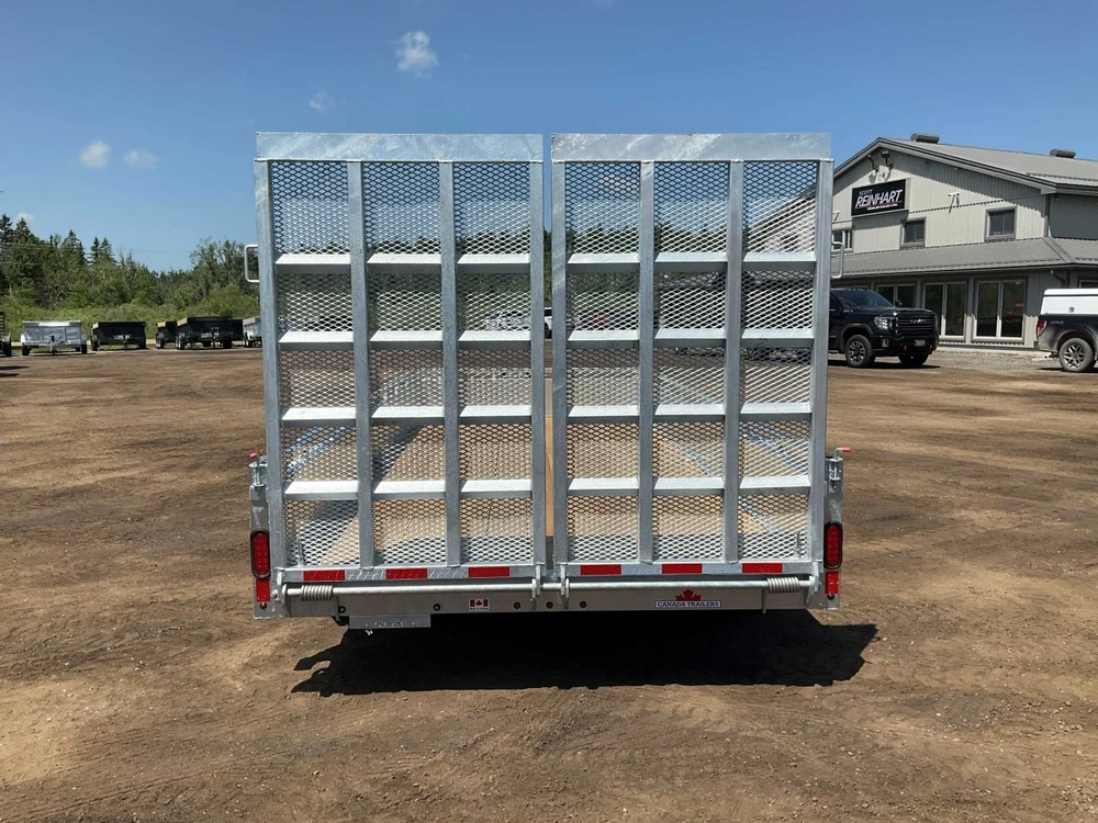2026 Canada Trailers 82x16 5 Ton Galvanized Landscape Trailer alt