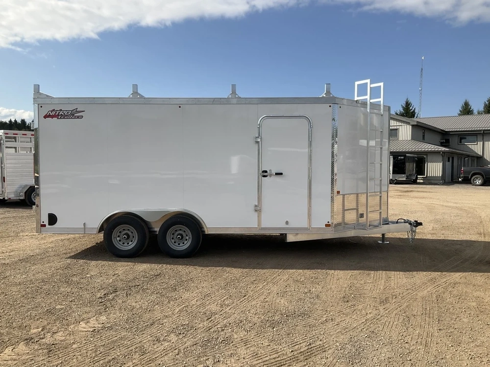 2026 Nitro 8.5x16 Plus V-nose All Aluminum Contrator alt