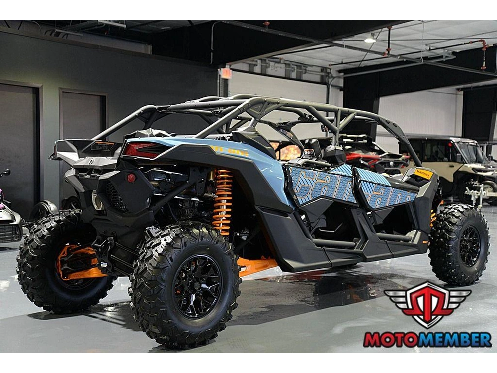 2026 Can-am Maverick X3 Max Ds Turbo Scandi Blue & Orange Crush alt