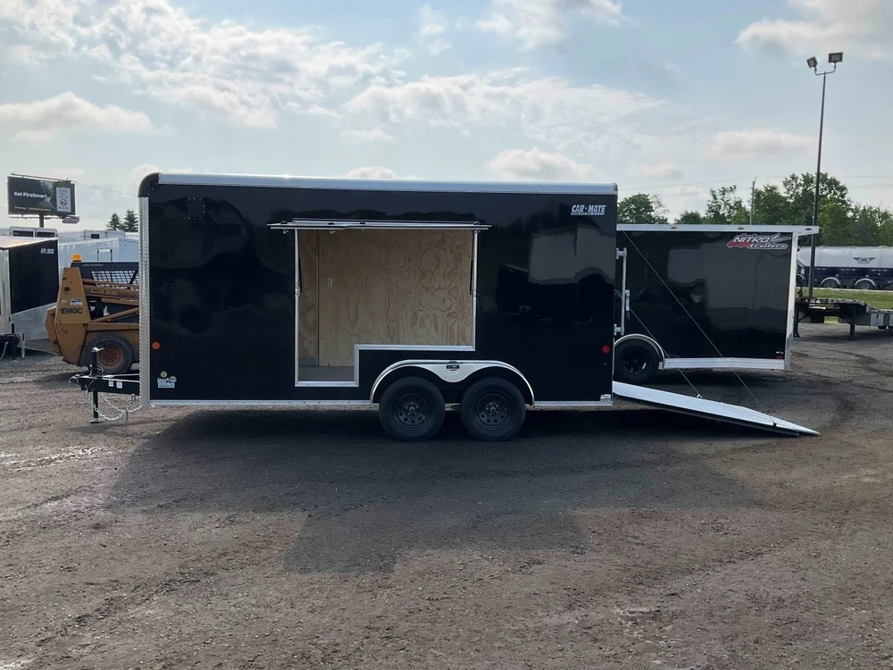 2025 Car Mate Trailers 7x16 Hd Custom Cargo Trailer alt