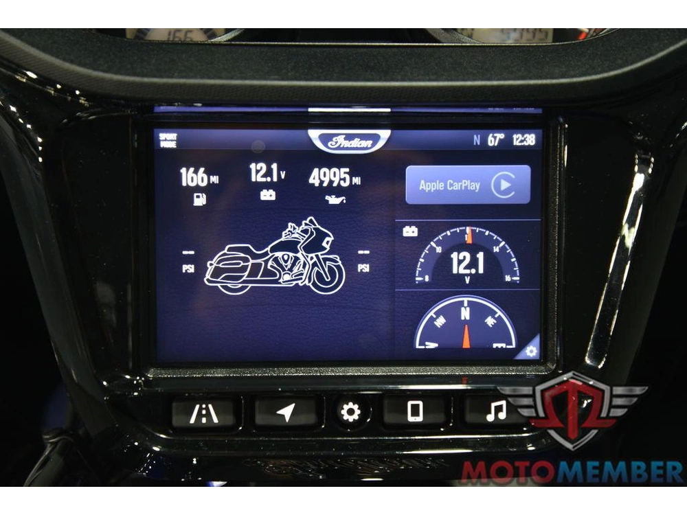 2023 Indian Motorcycle Challenger® Limited Spirit Blue Metallic / Black Metallic alt