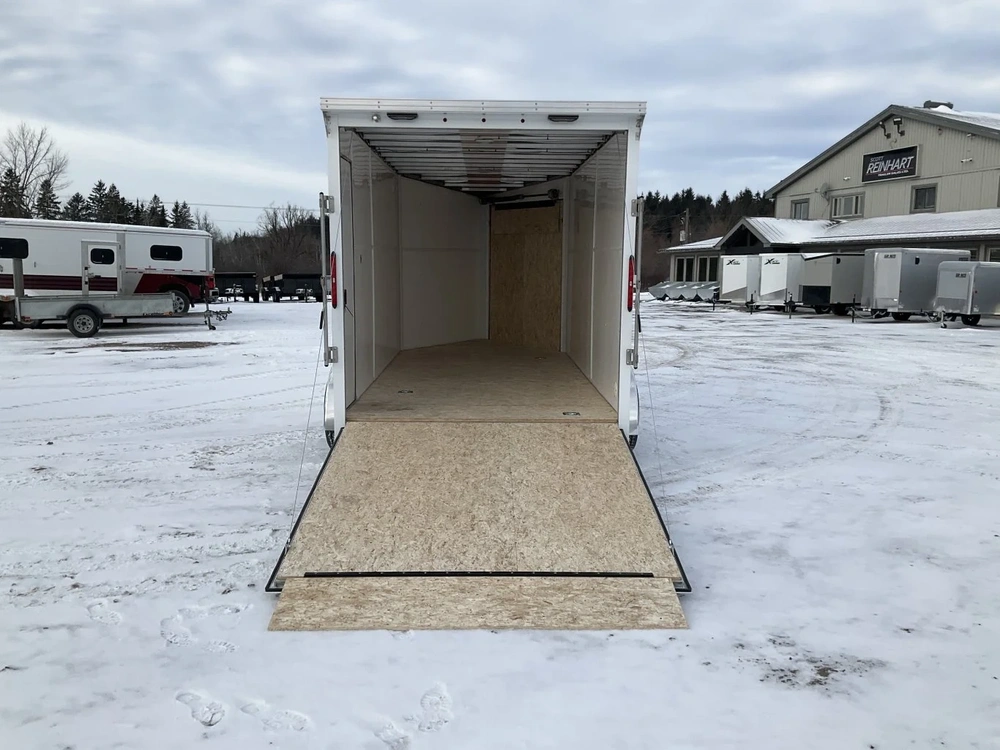 2026 Xcel Trailers 7x14 Plus V-nose Hd Aluminum Snowmobile Trailer alt