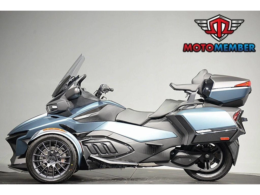2026 Can-am Spyder Rt Limited Mineral Blue alt