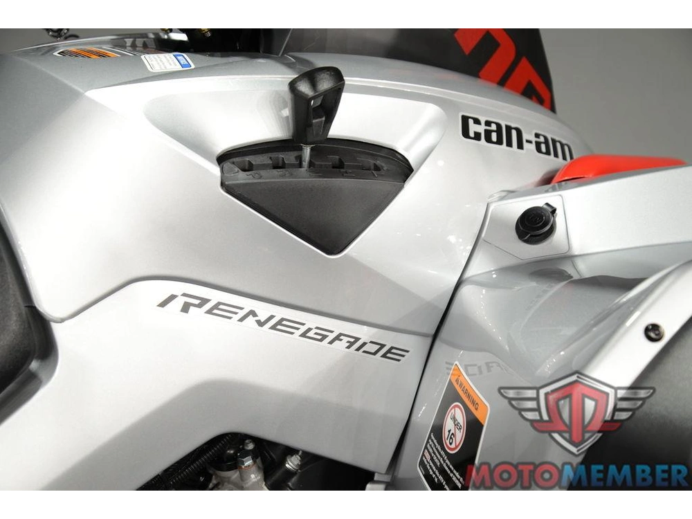 2026 Can-am Renegade X Mr 1000 R Hyper Silver & Legion Red alt