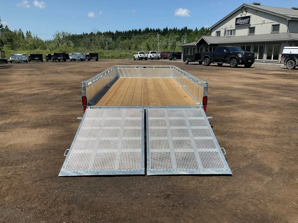 2026 Canada Trailers 82x16 5 Ton Galvanized Landscape Trailer alt