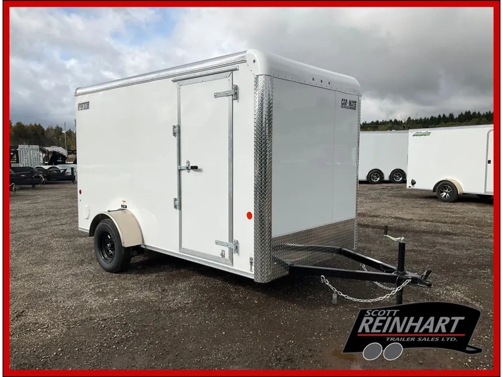 2026 Car Mate Trailers 6x12 Sportster Cargo Trailer alt