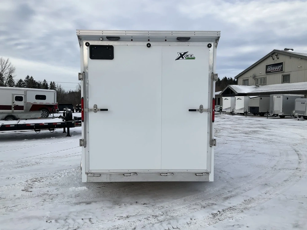 2026 Xcel Trailers 7x14 Plus V-nose Hd Aluminum Snowmobile Trailer alt