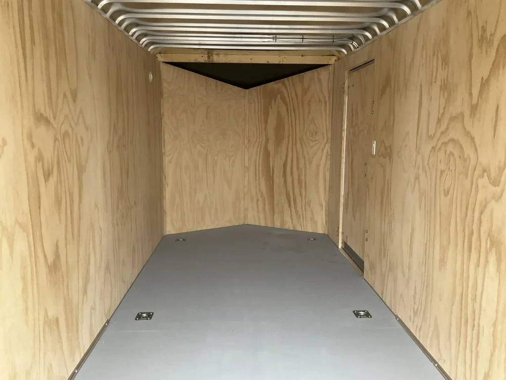 2026 Car Mate Trailers 7x16 Plus V-nose Avalanche Cargo Trailer alt