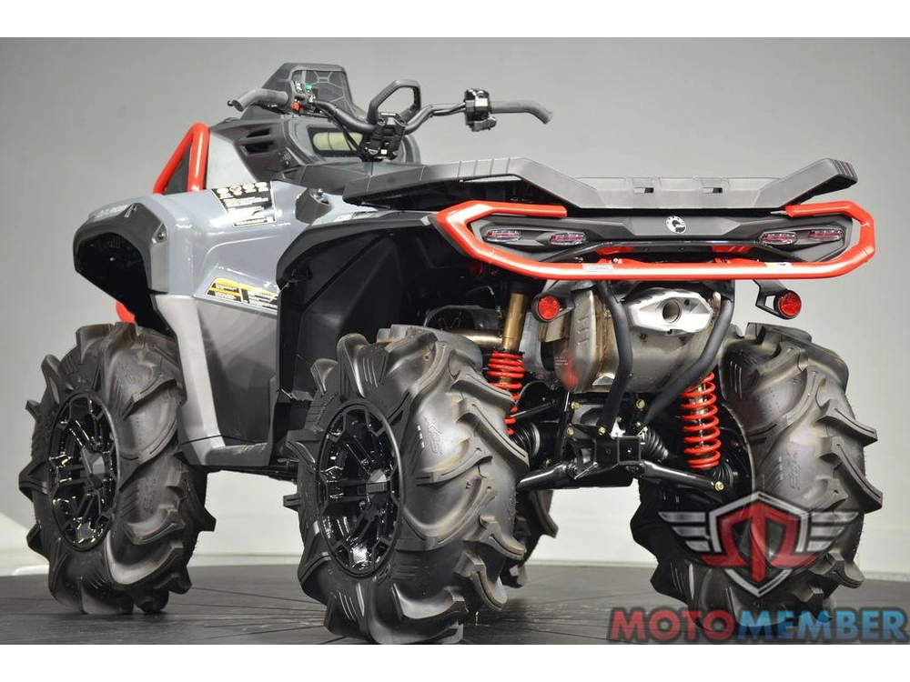 2025 Can-am Outlander X Mr 1000r Granite Grey & Legion Red alt