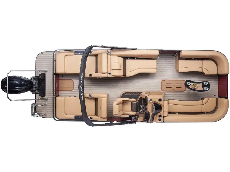 Suncatcher Fusion 322ss 2026 + Remorque + Moteur Yamaha Vf200xb 2026 alt