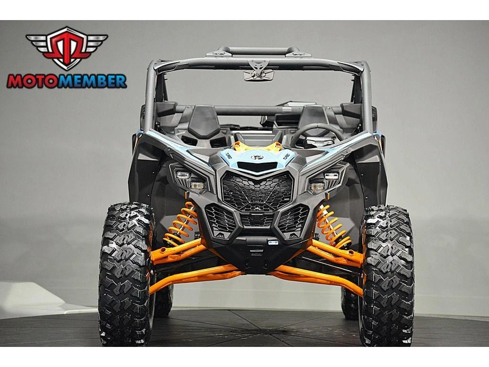 2026 Can-am Maverick X3 Ds Turbo Scandi Blue & Orange Crush alt