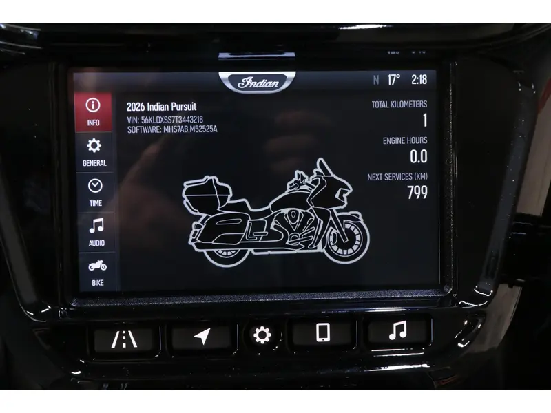2026 Indian Motorcycle Pursuit Dark Horse 112 & powerband audio thumbnail 8