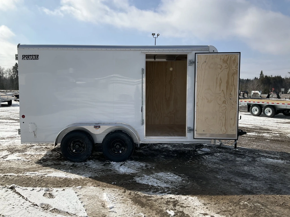 2026 Car Mate Trailers 7x14 Hd Sportster Cargo alt