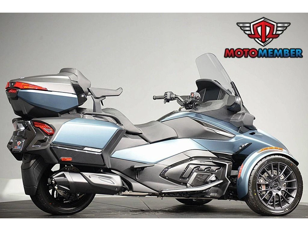 2026 Can-am Spyder Rt Limited Mineral Blue alt