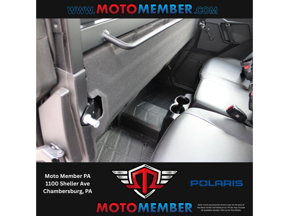 2026 Polaris Ranger Crew Xp 1000 Northstar Edition Premium Blue Labyrinth alt