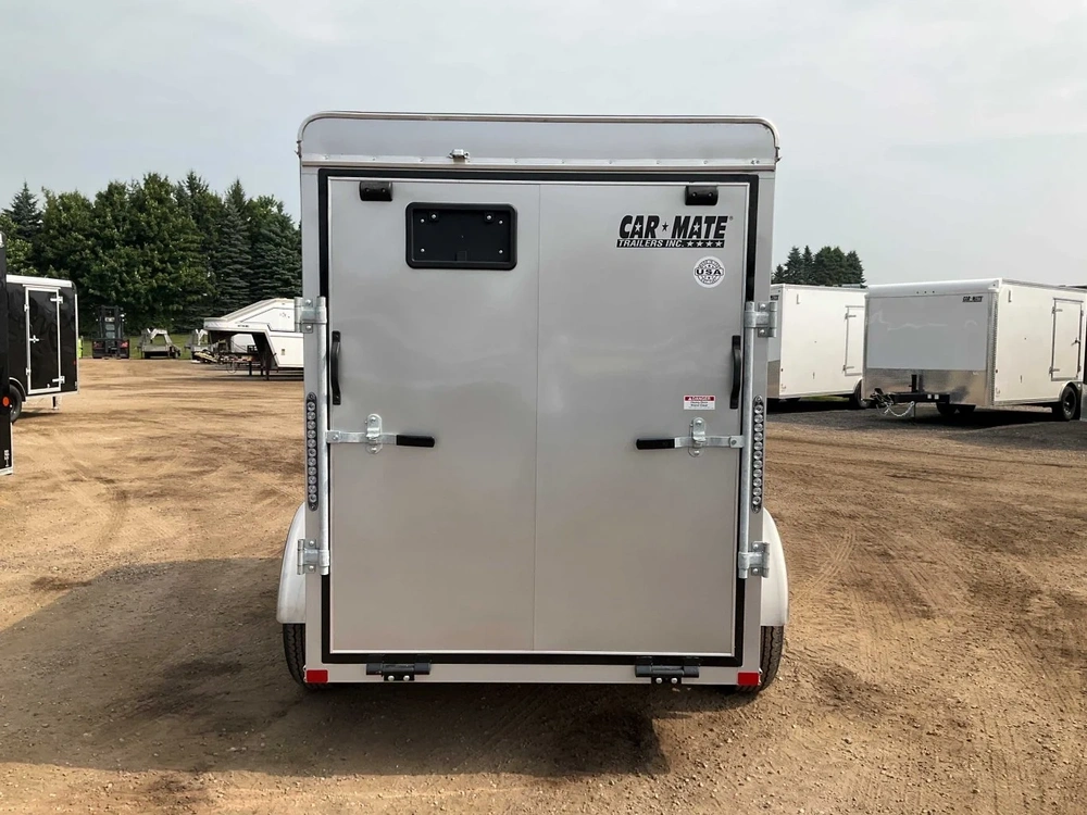 2026 Car Mate Trailers 5x8.5 Plus V-nose Sportster Cargo Trailer alt