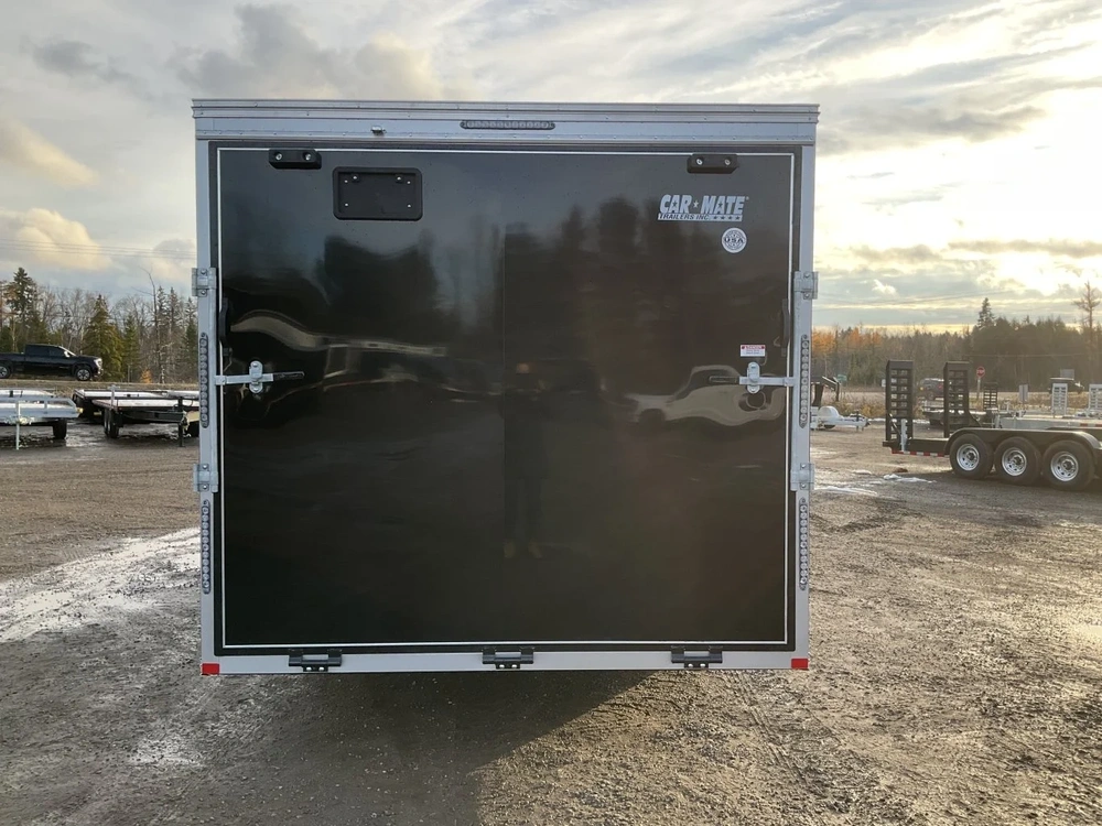 2026 Car Mate Trailers 8.5x20 Plus V-nose Avalanche Car Hauler alt