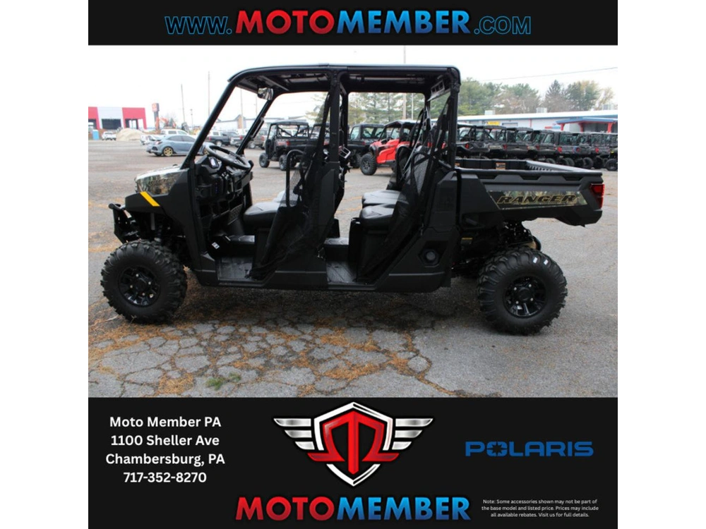 2025 Polaris Ranger Crew 1000 Premium Polaris Pursuit Camo alt