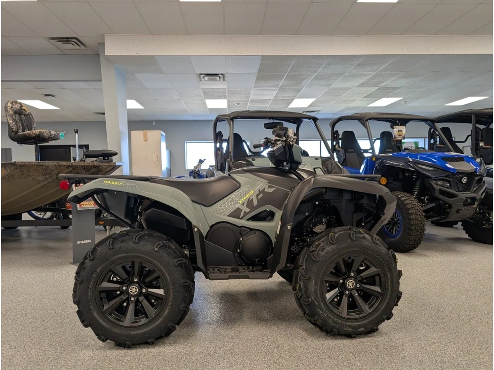 2026 Yamaha Grizzly Eps Xt-r Moss Grey/tactical Black - Finance For As Little As $146 Bi Weekly All In With No Downpayment. Add Snow Plow And Handle Bar Heater Kit For Only $16 Bi-weekly! alt