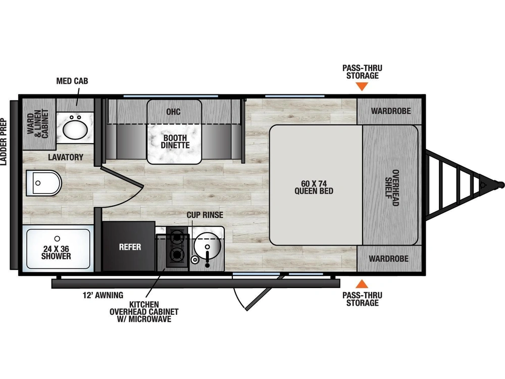 Forest River Clipper 17fq 2026 alt