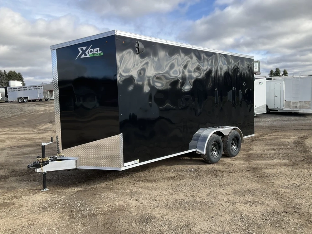 2026 Xcel Trailers 7x16 Plus V-nose Hd Aluminum Cargo Trailer alt