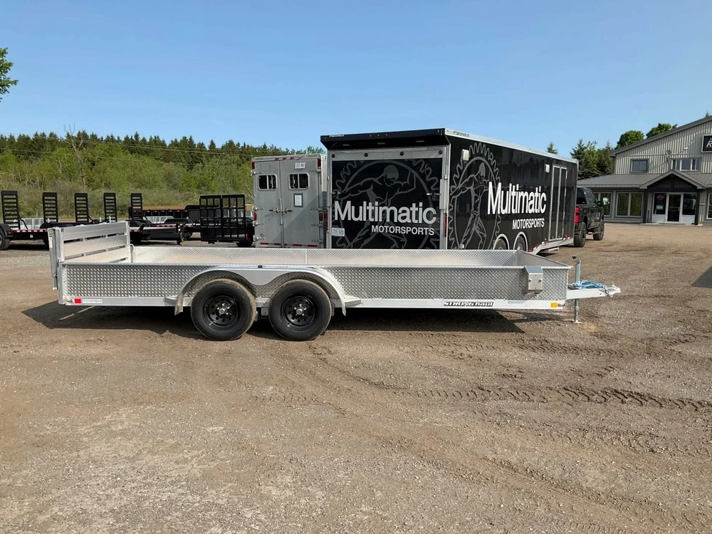 2026 Stronghaul 82x18 3.5 Ton Aluminum Landscape alt