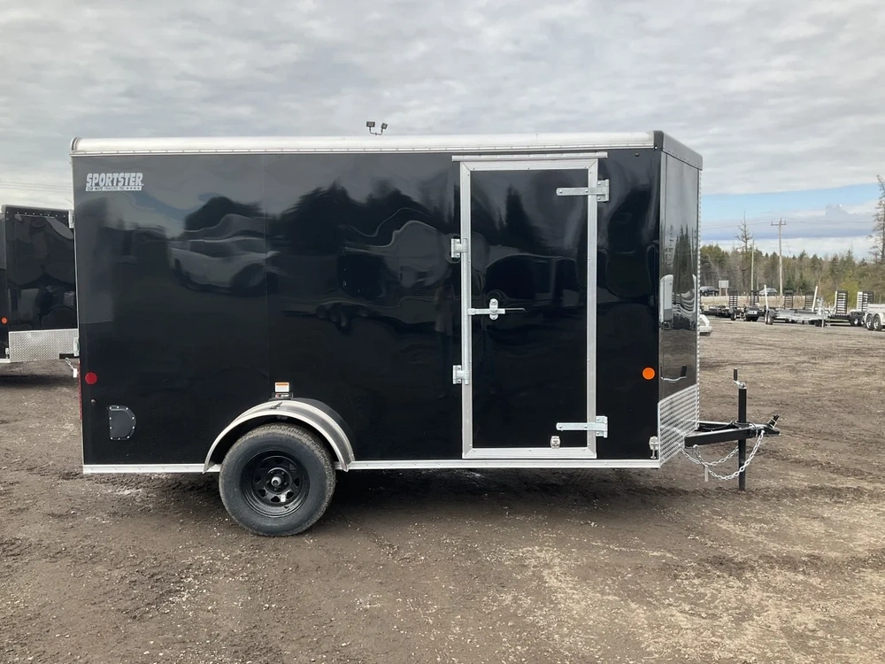 2026 Car Mate Trailers 6x12 Plus V-nose Liberty Sport Cargo Trailer alt