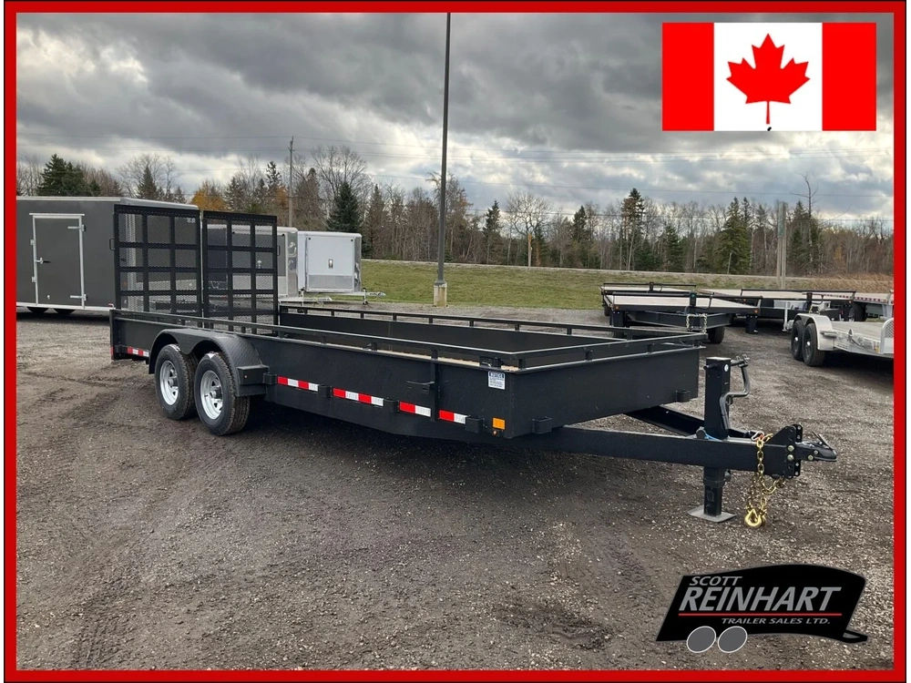 2026 Canada Trailers 82x20 5 Ton Landscape Trailer alt
