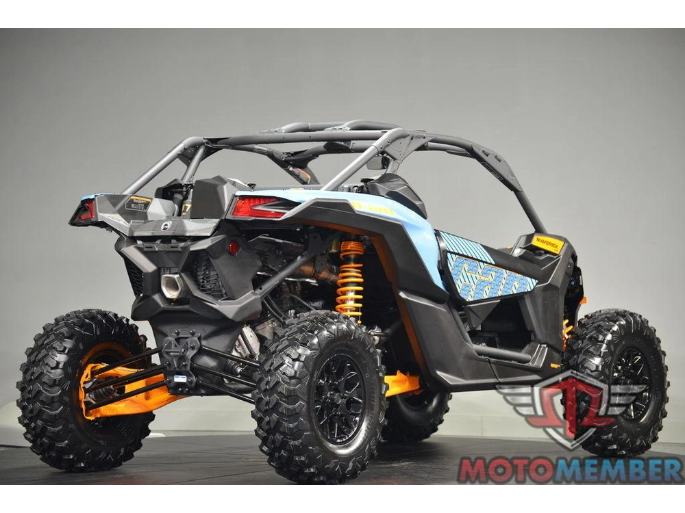 2026 Can-am Maverick X3 Ds Turbo Scandi Blue & Orange Crush alt