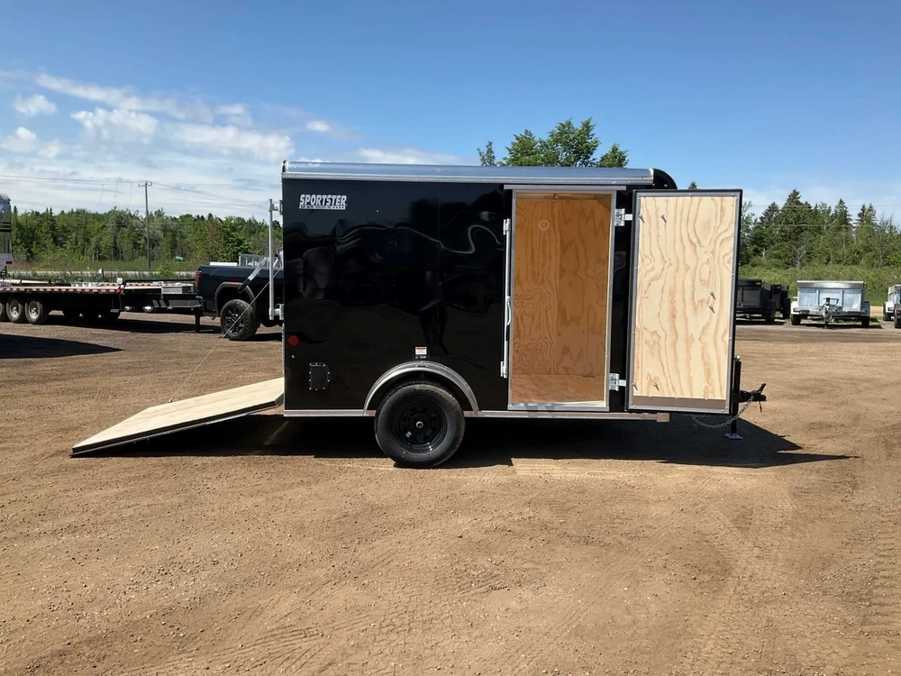 2025 Car Mate Trailers 6x10 Sportster Cargo Trailer alt