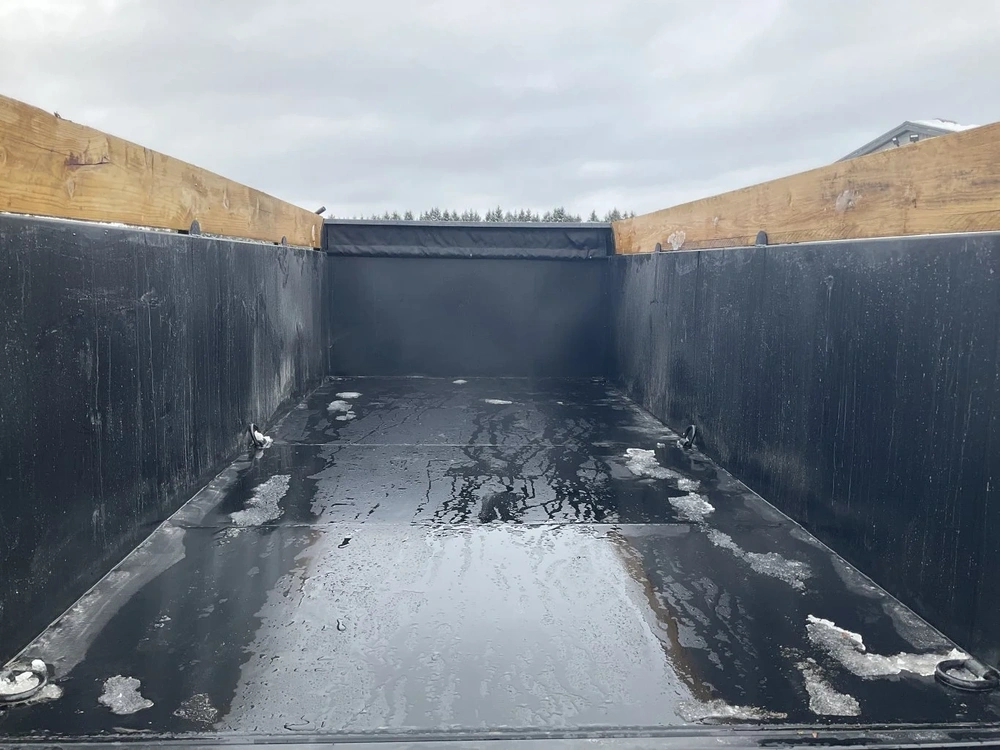 2026 Canada Trailers 83x16 10.5 Ton Gooseneck Dump Trailer With 48" Sides alt