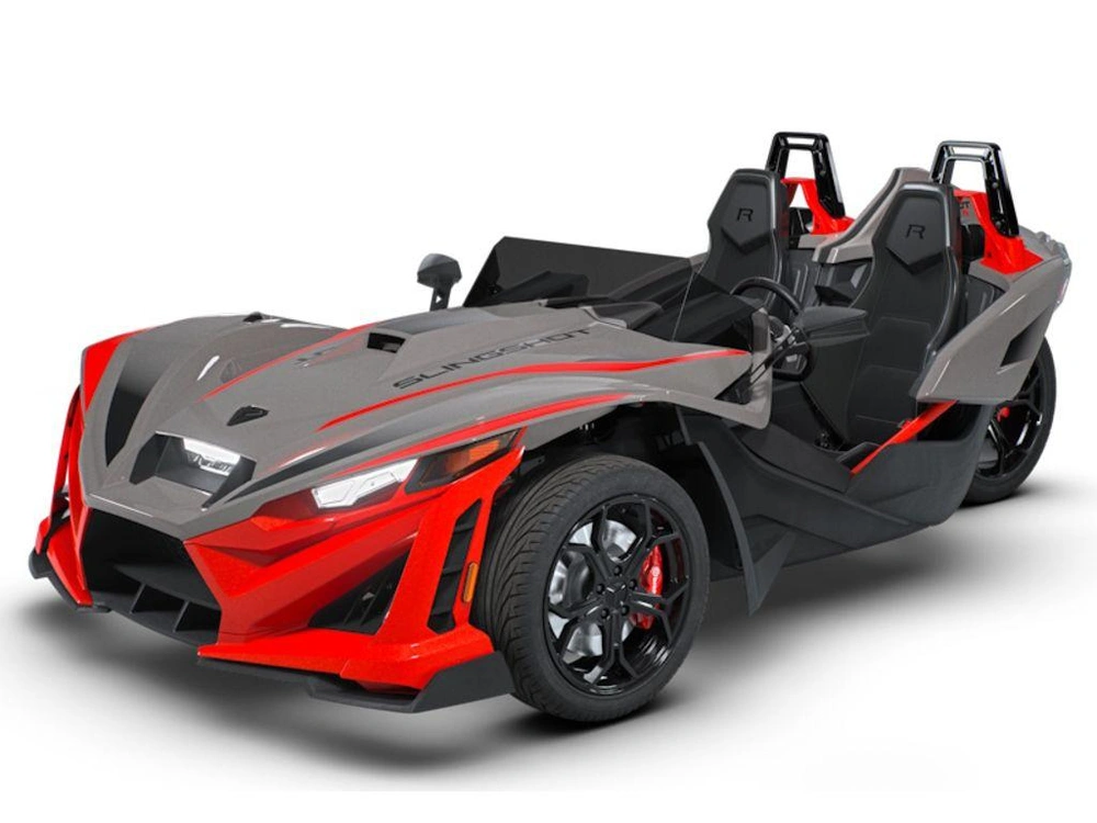 2026 Slingshot R Manual Radiant Gray With Indy Red Pearl alt