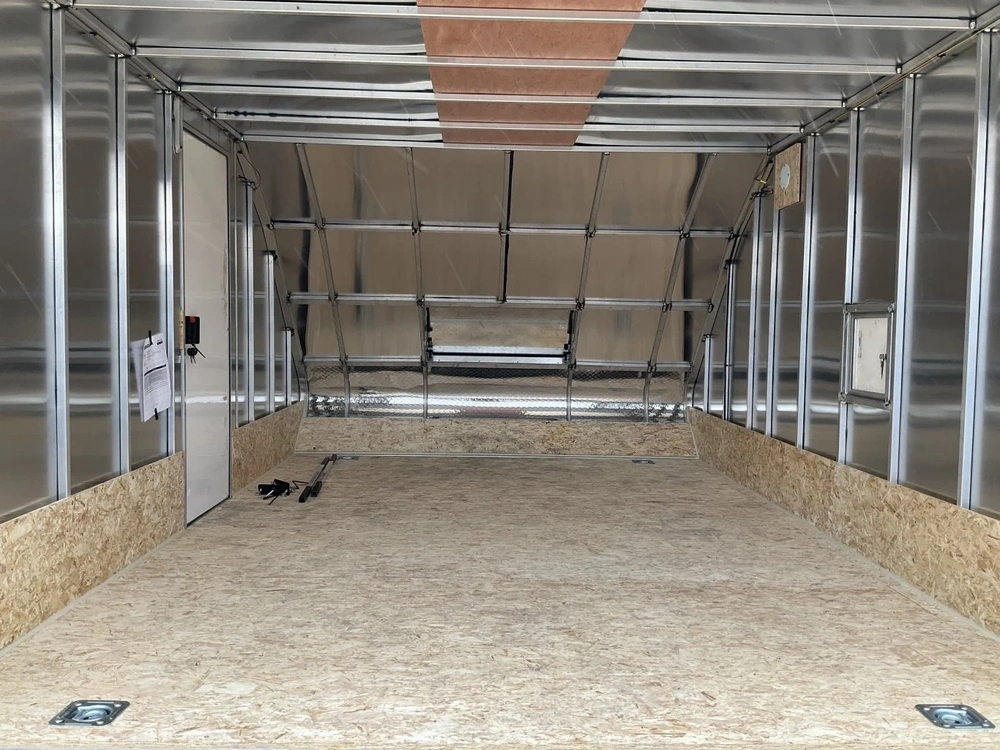 2026 Xcel Trailers 12x101 Aluminum Enclosed Snowmobile Trailer alt