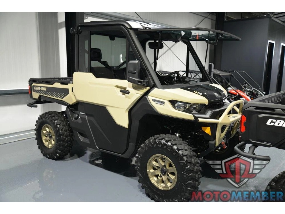2025 Can-am Defender Limited Hd10 Desert Tan & Stealth Black alt