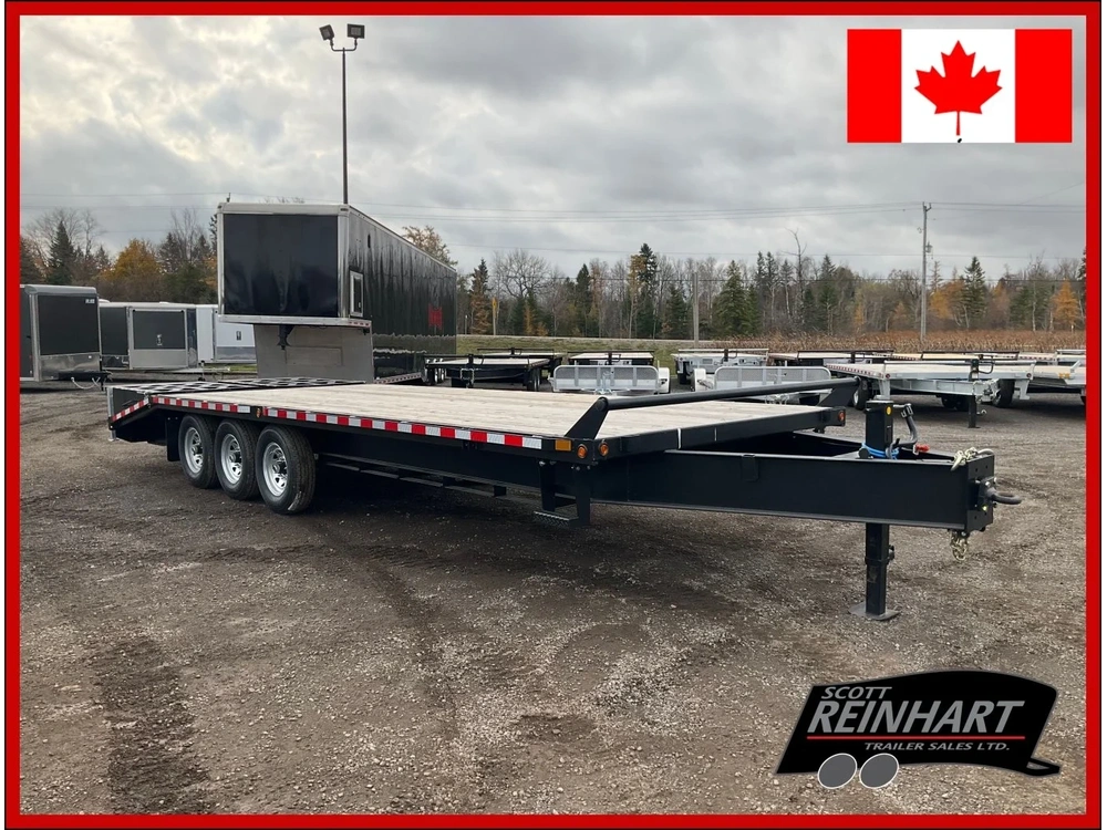 2026 Canada Trailers 8.5x25 10.5 Ton Deckover Equipment Trailer alt