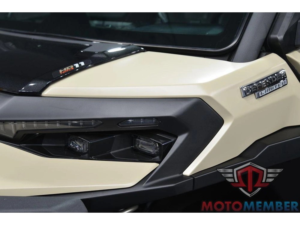 2026 Can-am Defender Max Limited Hd11 Desert Tan & Carbon Black alt