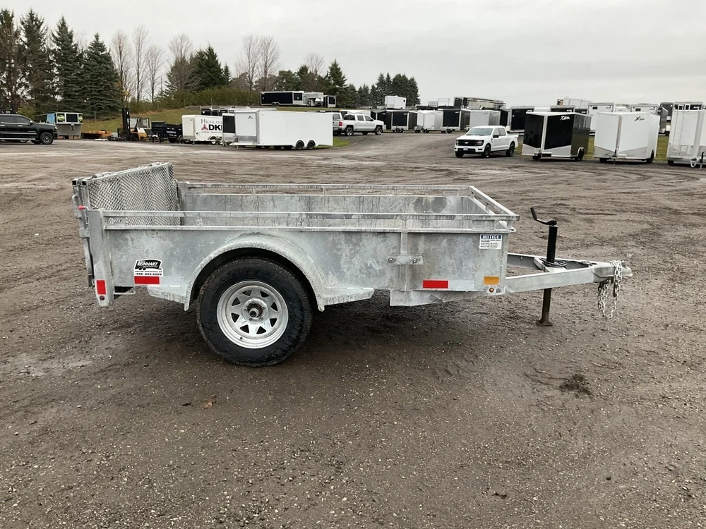2024 Canada Trailers 5x8 Galvanized Utility Trailer alt