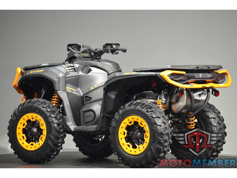 2026 Can-am Outlander Xt-p 1000r Mineral Grey & Orange Crush alt