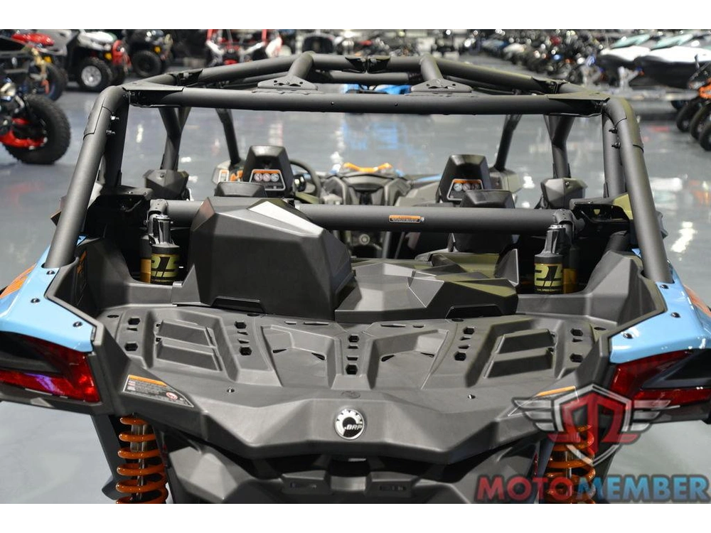 2026 Can-am Maverick X3 Max Ds Turbo Scandi Blue & Orange Crush alt