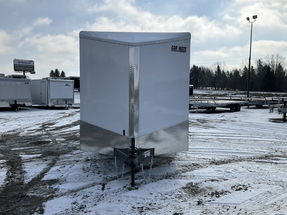 2026 Car Mate Trailers 7x16 Plus V-nose Avalanche Hd Cargo Trailer alt