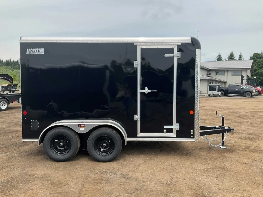 2026 Car Mate Trailers 6x12 Hd Sportster Cargo Trailer alt