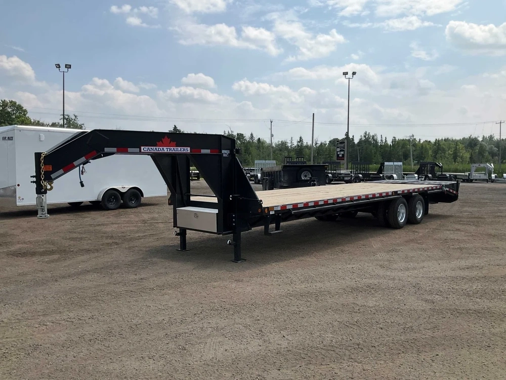 2026 Canada Trailers 8.5x30 12 Ton Gooseneck Equipment Trailer alt